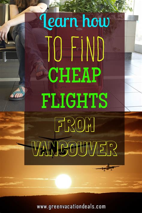 cheap flights from vancouver